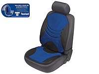 Renault Clio three door (2005 onwards) :Walser SIRKOS Aerotex seat cushion, single, blue black, 17500