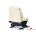 Walser car seat cover (1), real sheepskin, beige, 19126