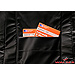 Walser car seat covers, black leather full set - WL19620
