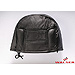 Walser car seat covers, black leather full set - WL19620