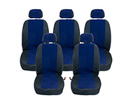 Citroen Synergie (1994 to 2002) :Walser MPV seat cover set, Kuba blue, no. WL10490F, 5 individual seats