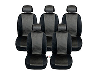 Citroen Synergie (1994 to 2002) :Walser MPV seat cover set, velour anthracite, no. WL10490V