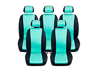 Citroen Synergie (1994 to 2002) :Walser MPV seat cover set, velour mint, no. WL10490W