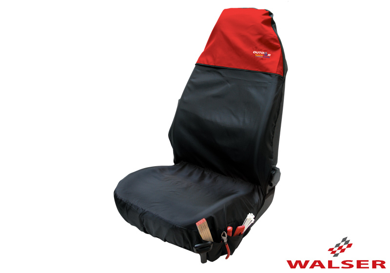 Toyota Hi Lux double cab (2005 to 2016):Walser car seat covers Outdoor Sports & Family red - WL12062