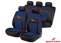 Renault Clio three door (2005 onwards) :Walser seat covers, RS Racing blue, 11821