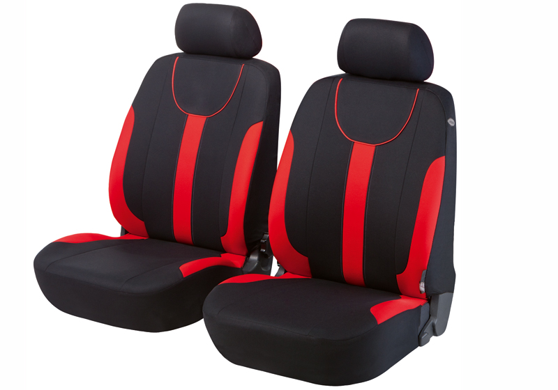 Kia Stinger (2017 onwards):Walser seat covers, front seats only, Dorset red, 11962