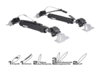 :INNO lockable kayak carrier with pads, no. INA446