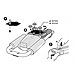 Thule SlideBar/Professional bar adapters no. TU886 for Hull-a-Port kayak carriers