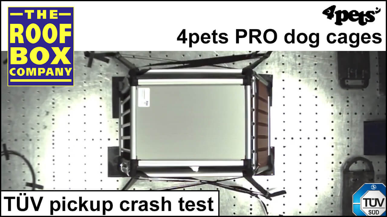4Pets PRO TV pickup crash test