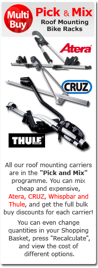 Roof Mounting Bike Racks Pick and Mix Offer