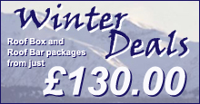 Winter Deals - Roofbox and Roof Bar Package Deals at The Roof Box Company