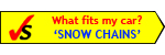 Snow chains/ snowchains which have been specifically approved for use on your vehicle. 