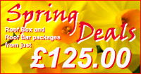 Spring Deals: Roof Bar and Roof Box package deals from just &pound;125.00