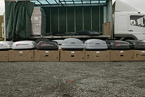 The Roof Box Company on location at Danny Bridge car park, near Sedbergh