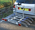 TRADEKAR Saffier 4 tow bar bike/cycle rack