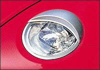 Volkswagen Beetle headlight trims Volkswagen Beetle headlight trims