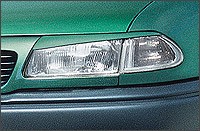 Vauxhall Astra headlight trims Vauxhall Astra headlight trims