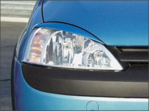 Vauxhall Corsa headlight trims Vauxhall Corsa headlight trims
