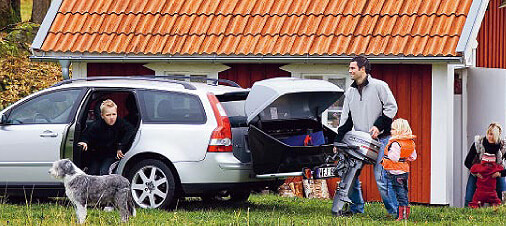 Load Carrying Accessories (Thule EasyBase with Thule BackUp 900 shown) at The Roof Box Company