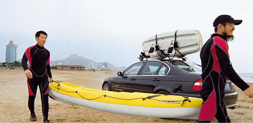 Water Sports accessories (Thule Hull-A-Port 835 shown) at The Roof Box Company