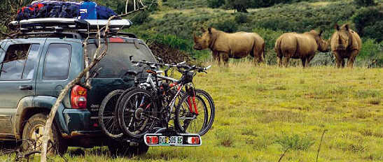 Roof Racks and Carrier Baskets from Thule, Land Rover - oe specification and Van-Racks (Thule Xplorer shown) at The Roof Box Company