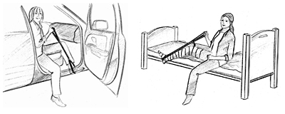 FASTY LIFTY leg lashing straps