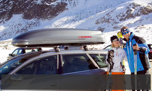 This is The Roof Box Company's website, the UK's leading mail order supplier of car roof boxes, roof bars, Thule roof racks, bike racks, car bootliners, bike boxes, seat covers, snow chains, AutoSock, pet carriers, dog bags, dog crates, ski and water sports carriers, KAMEI car styling and other car accessories for sale or rental.