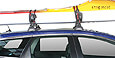 Kayak, canoe and small boat carriers, surfboard and sailboard racks, mast and paddle holders and other water sports accessories at The Roof Box Company