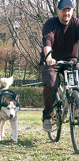 WalkyDog® - Finally: a bicycle dog leash that attaches to a bike's frame! WalkyDog® - Finally: a bicycle dog leash that attaches to a bike's frame!
