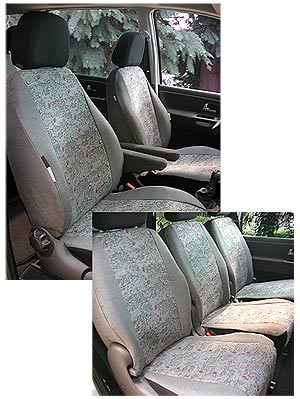 Walser BERNE tailored MPV seat covers at The Roof Box Company: