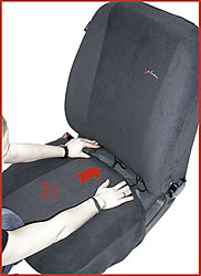 2) Front Seat Bottom Cover