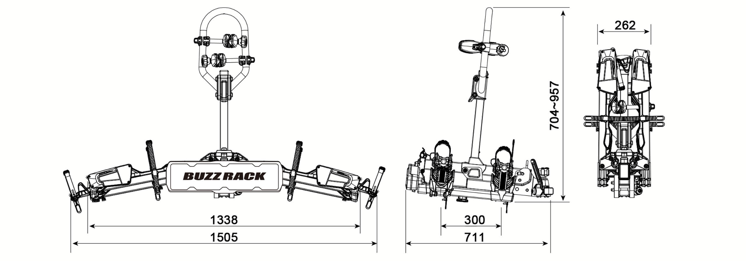 BUZZRACK E-Scorpion 2 technical specifications