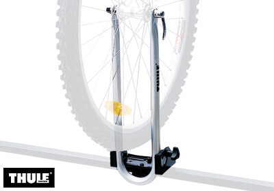 thule bike rack wheel holder