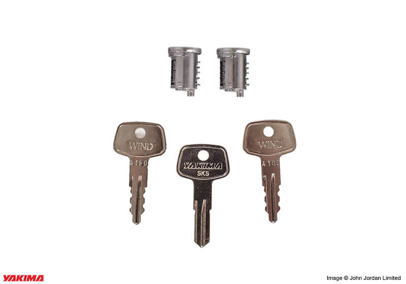 :Yakima SKS (Same Key System) locks (2) no. 8007202