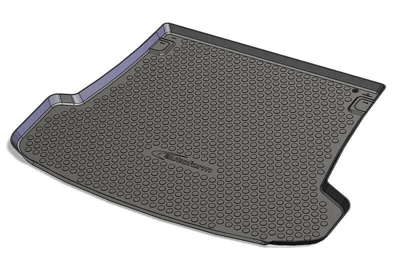 Autoform boot liner, black, no. ATL61025:Saab 9-3 Sport Wagon 05-12
