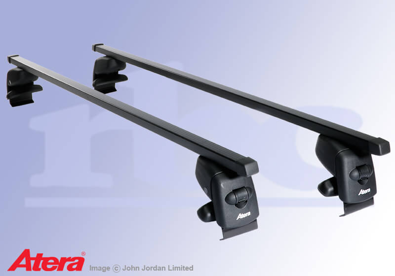 Renault Clio five door (2012 to 2019):Atera SIGNO AS steel roof bars no. AR4285