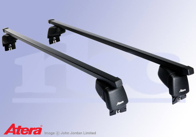 Mercedes Benz C Class four door saloon (2007 to 2014):Atera SIGNO ASF Fixpoint steel roof bars no. AR4158
