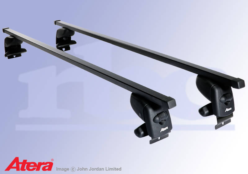 Nissan Qashqai (2007 to 2014):Atera SIGNO AS steel roof bars (locks included) no. AR4200