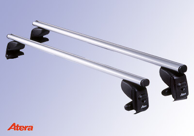 Atera SIGNO AS silver aluminium roof bars no. AR5004:Renault Megane 5dr 00-03not for cars with full sunroof