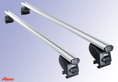 Atera SIGNO AS silver aluminium roof bars no. AR5048:Mercedes Benz Viano 04-15for cars with roof rails