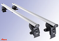 Honda Civic five door (2006 to 2011):Atera SIGNO AS silver aluminium roof bars no. AR5083