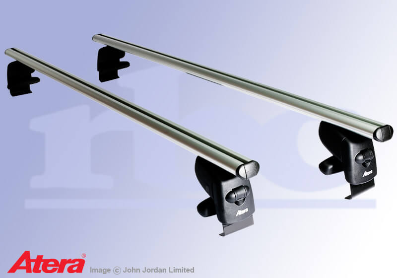 Volkswagen VW Touran (2010 to 2015):Atera SIGNO AS silver aluminium roof bars no. AR5088