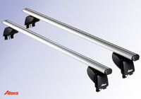 Renault Grand Scenic (2004 to 2009):Atera SIGNO ASF Fixpoint silver aluminium bars no. AR5118