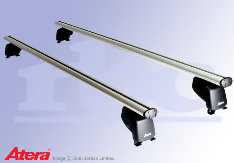 Dacia Logan MCV estate (2007 to 2013):Atera SIGNO ASF Fixpoint silver aluminium bars no. AR5159