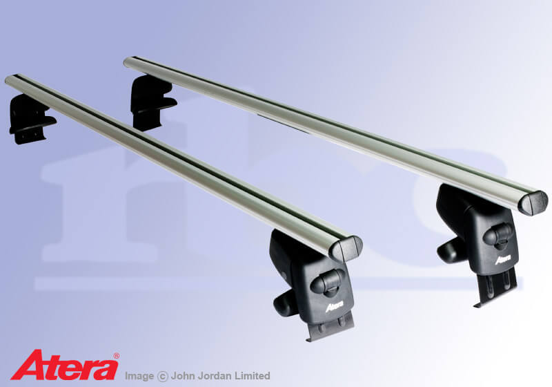 Toyota Verso (2004 to 2009):Atera SIGNO silver aluminium bars (includes locks) - Toyota Corolla Verso (04 on) AR5204