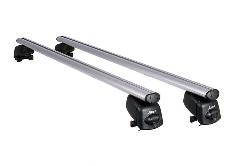 Roof rack bars with flush railing for Hyundai ix35 