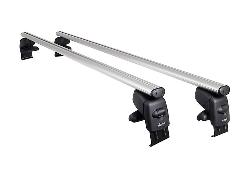 Toyota Verso (2009 to 2018):Atera SIGNO AS silver aluminium roof bars no. AR5226
