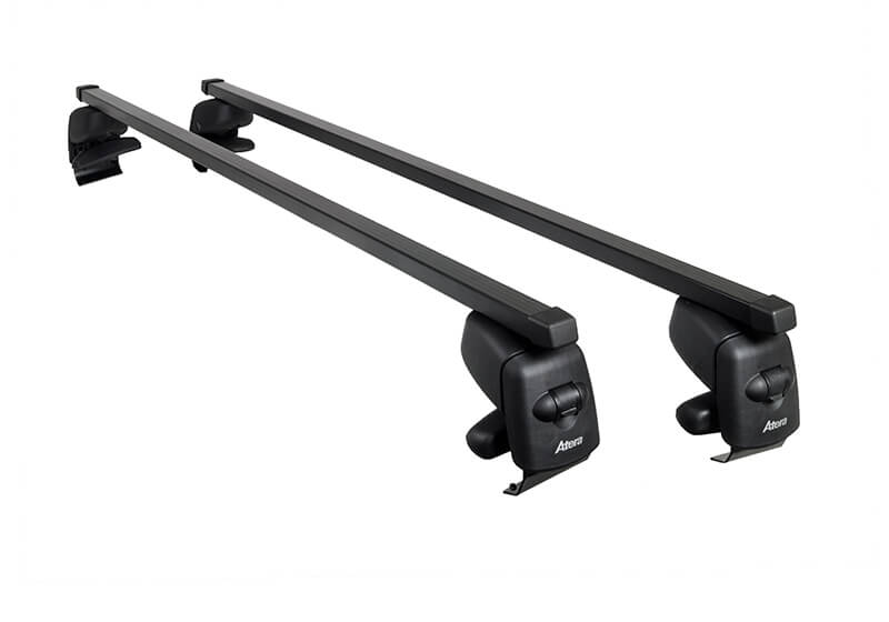 Volkswagen VW Polo five door (2009 to 2018):Atera SIGNO AS steel roof bars no. AR4230