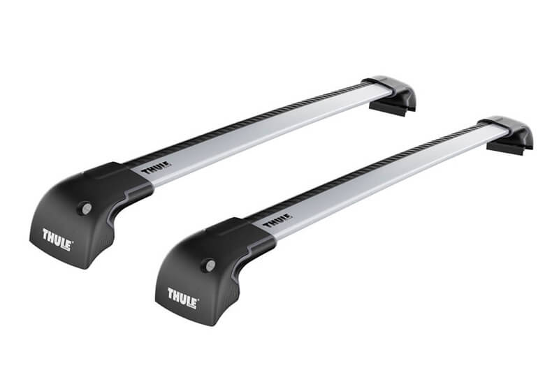 Volkswagen VW Caddy L2 (Maxi) (2011 to 2015):Thule silver WingBar Edge roof bars package - 9594, 3022