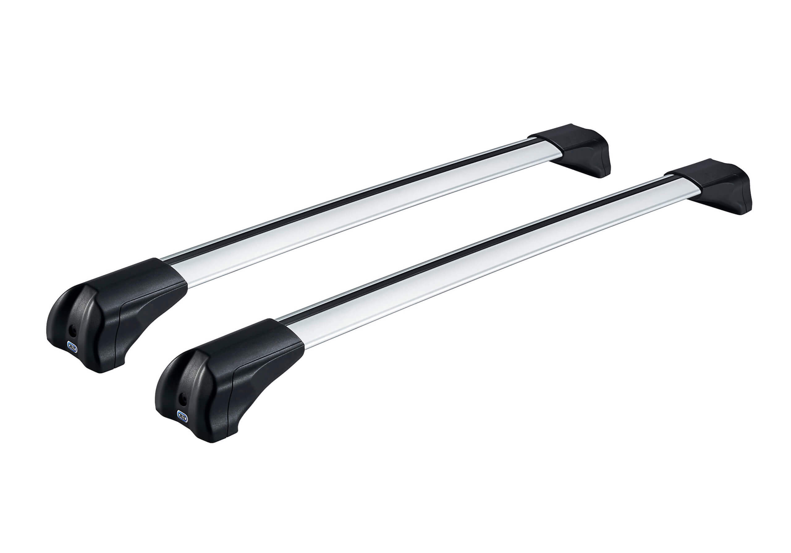 Mazda 3 four door saloon (2009 to 2014):CRUZ Airo Fuse silver aluminium roof bars with fitting kit 6011